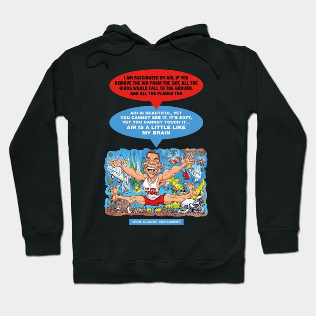 Jean-Claude Van Damme Hoodie by PLAYDIGITAL2020